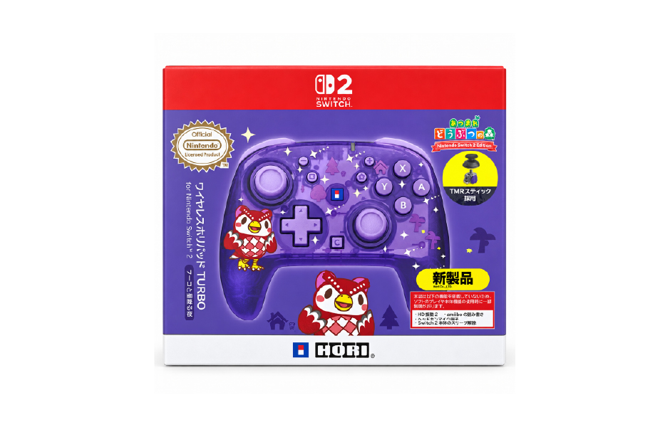 HORI Wireless Horipad Turbo (Animal Crossing Series) - Celeste On A Starry Night